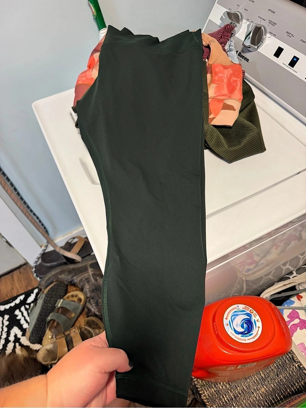 lululemon Align Pant II 25" Green Leggings